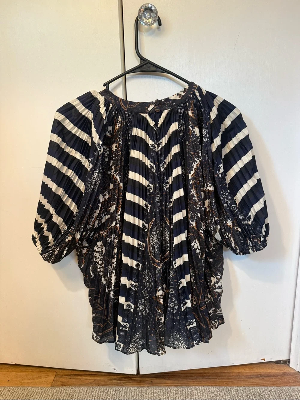 Ulla Johnson pleated patterned